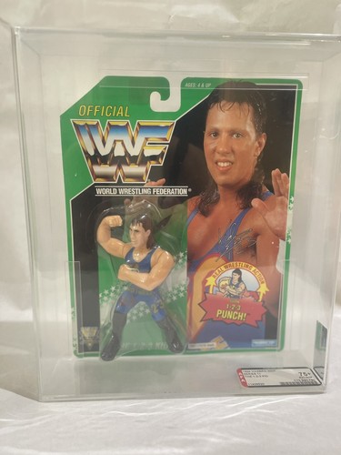 VERY VERY RARE WWF HASBRO FIGURE  SERIES 11 MOC GR...