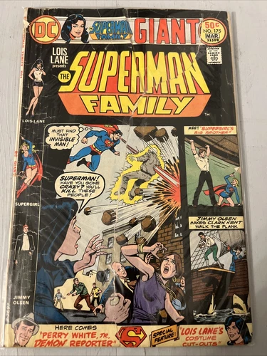 SUPERMAN FAMILY DC COMICS ISSUE# 175 VNTG (1976) (PRE-OWNED)