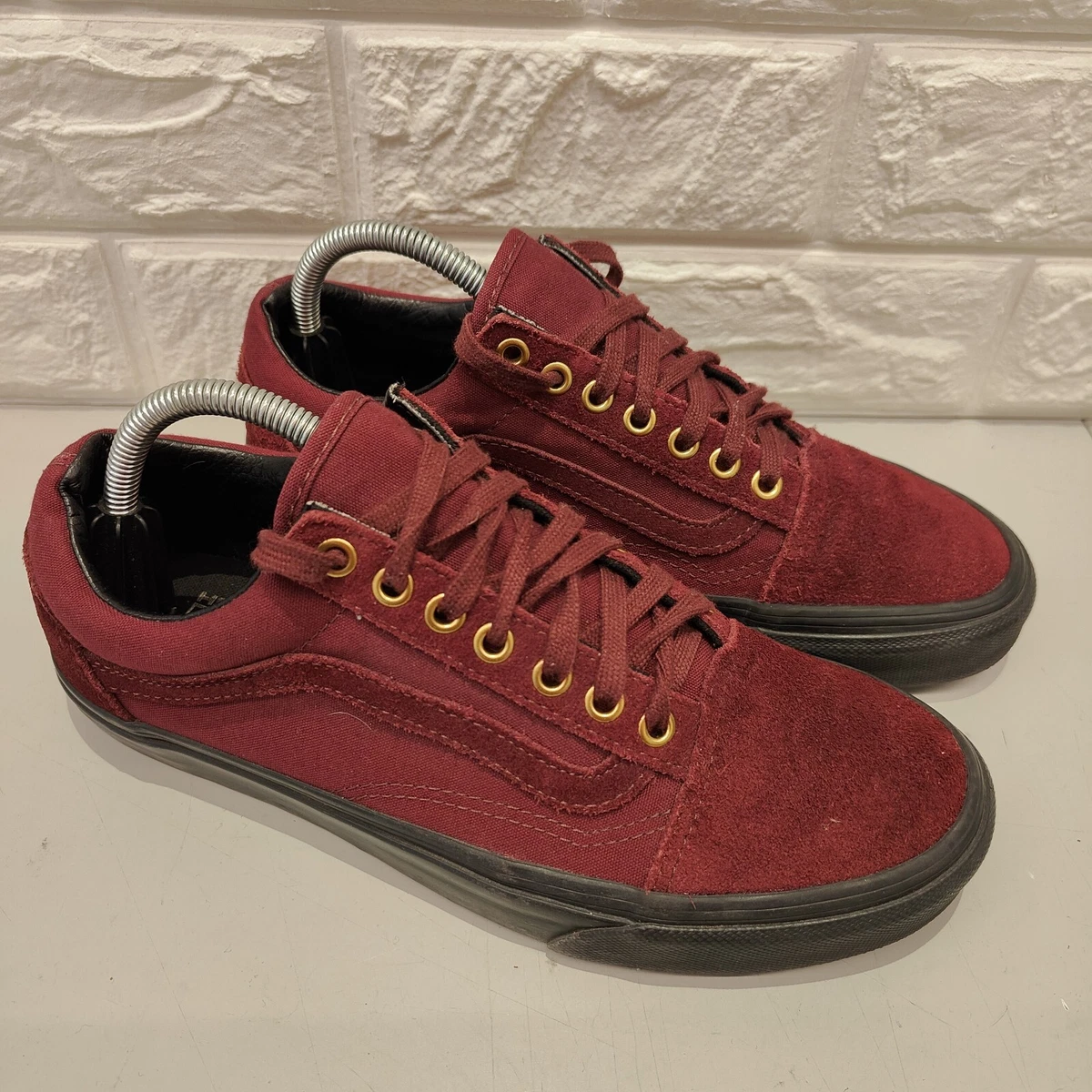 Vans old skool shop burgundy black
