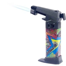 Big Jet Torch Table Lighter Butane Refillable 1300°C/2500°F w/ Ever Tech Box GT