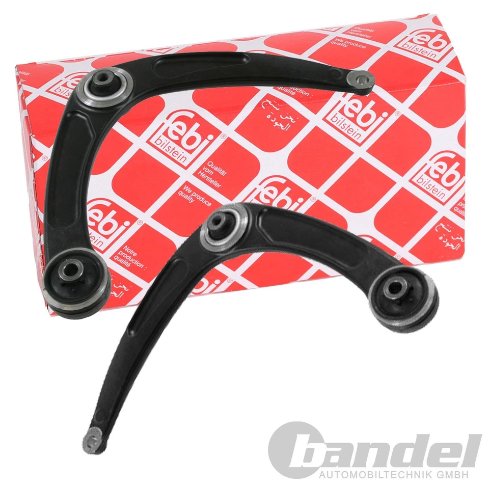 Febi Bras de Commande + Barre Liaison Avant Convient pour Peugeot 307 Cc - Photo 3/4