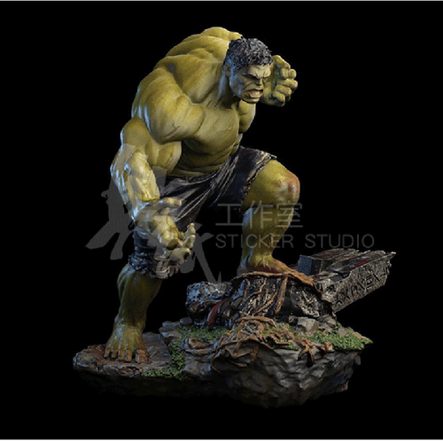 Hulk 3D Printing Unpainted Figure Model GK Blank Kit New Hot Toy In Stock - Picture 6 of 9