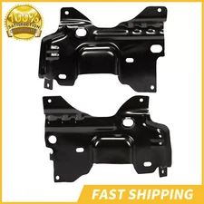 Bumper Bracket Set For 2009-2014 Ford F-150 Front Left & Right 2Pc