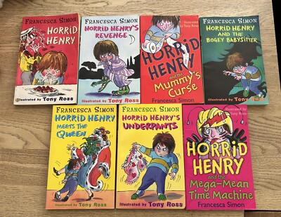 7 HORRID HENRY BOOKS