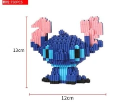 Magic Block Nano Micro Building Blocks 3D Cartoon Character Stich 750pcs