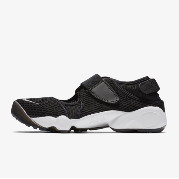 Nike Air Rift Breathe Womens Black Running Shoes Fast Shipping 848386-001  