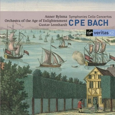 0724356179424 C.p.e. Bach Cpe Bach: Symphonies; Cello Concertos /Bylsma · Oae ·