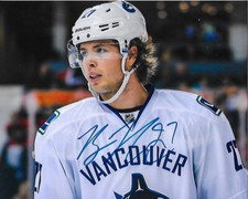 BEN HUTTON signed 8x10 photo VANCOUVER CANUCKS