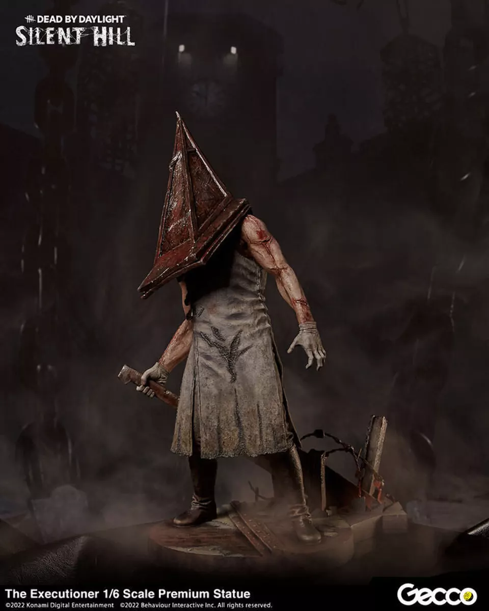 Red Pyramid Thing Statue by Gecco Co