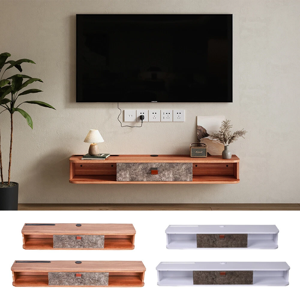 Wall mounted enclosed tv cabinet deals