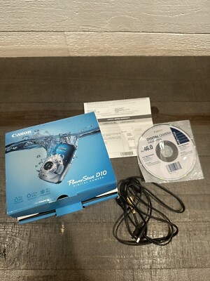 Canon PowerShot D10 12.1MP Digital Camera Box Only