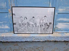 Vintage Friends TV Show Poster New York City Lunch Atop a Skyscraper 36x24