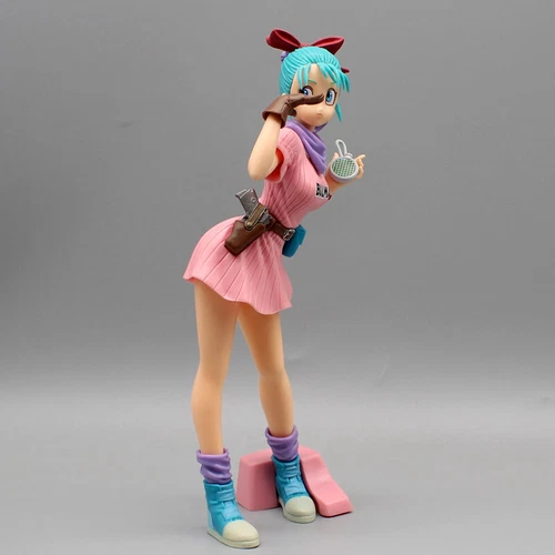 drag0nBall Z Anime Figure Bulma Glitter & Glamours Figurine PVC Collectible Toy - Picture 5 of 7