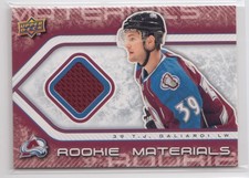 2009-10 Upper Deck Rookie Materials T.J. Galiardi Colorado Avalanche #RM-TG