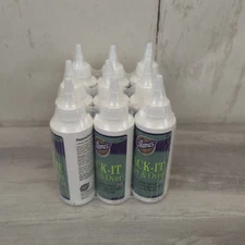 Lot Of 9 Aleene's Tack It Over & Over Repositionable Glue 4 oz Fabric Glue New 