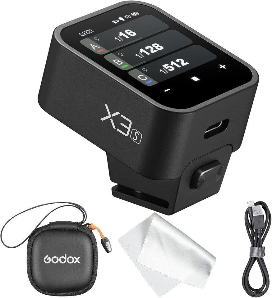 GODOX X3S TTL Wireless Flash Trigger for Sony, OLED Touchscreen, HSS 2.4GHz Godo - image 1 of 1