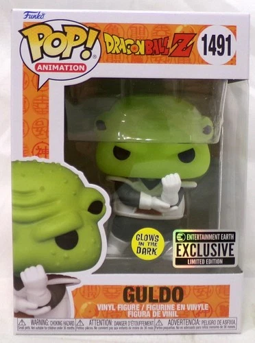 Funko Pop! 1491 Guldo Dragon Ball Z Entertainment Earth Exclusive Glow