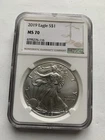 2019 American Silver Eagle NGC MS70 Grade
