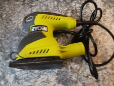 Ryobi S652DGK 2amp  1/4" Sheet Finish Sander-Green Great shape !!