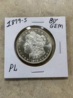 1879 S Morgan Silver Dollar • PL • BU Gem • 90% Silver