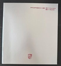 Mint ORIGINAL! 1988 Porsche 911 Carrera & Turbo Sales Brochure Catalog 38 pages