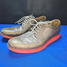Cole Haan Original Grand Wingtip Chestnut/Molten Lava oxfords size 12M