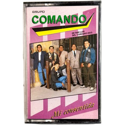Grupo Comando   Mi Consentida Cassette 1995 Sealed Nuevo Fonovisa DGO Mexico
