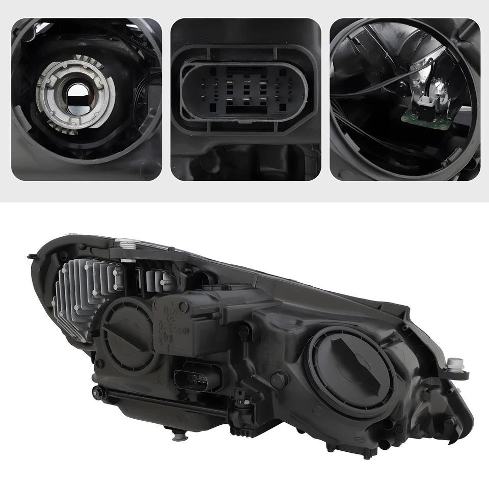 For 2010-2013 Mercedes-Benz W212 Xenon/HID Headlight w/AFS Projector Left Driver Foto 4 de 4
