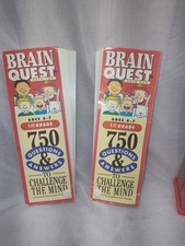Brain Quest 1st Grade Educational Trivia Decks 1  2 Learning Game Ages 6-7