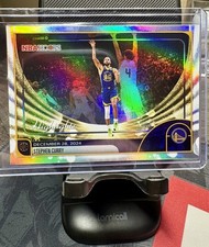 🔥🔥🔥 2025-26 TOPPS NBA Hoops Holo Foil HIGHLIGHTS Stephen Curry #261 🔥🔥🔥
