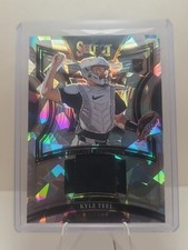 2025 Select Baseball Kyle Teel No. SS-KT Signature Swatches Cracked Ice (RC)