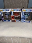 Funko Pop! Vinyl Disney Pixar Inside Out Fear #135, Anger #136, Sadness #137