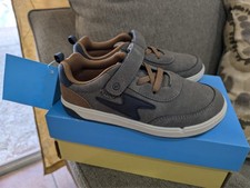 Munchkin by Stride Rite Boy's Maxwell Grey Sneakers 9M Little Boy New in Box