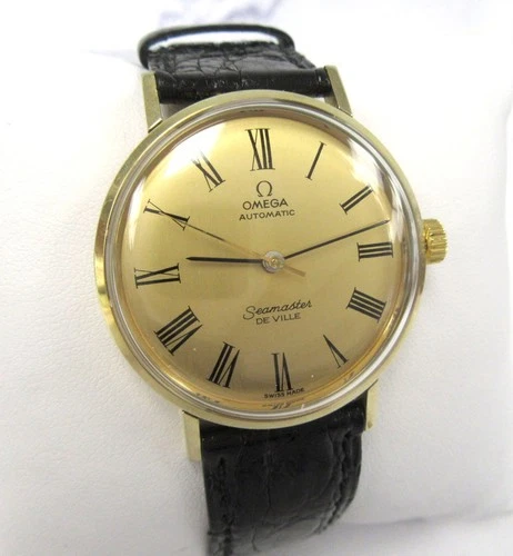 OMEGA Seamaster DeVille Automatic Strap Watch  c) 1969, 17J, 34mm, Cal 550