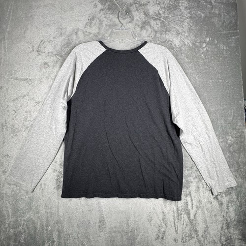 Ralph Lauren Denim & Supply Shirt Mens XXL Gray Raglan Graphic Tee Streetwear - Picture 3 of 7