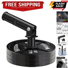 T Bar Row Landmine Attachment for 2" Olympic Bars, Heavy-Duty Steel, 360  Swi...