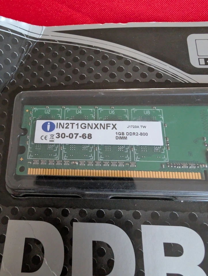 2x 1GB Integral IN2T1GNXNFX DDR2-800 (PC2-6400) 800MHz, read description  - Image 3 of 4