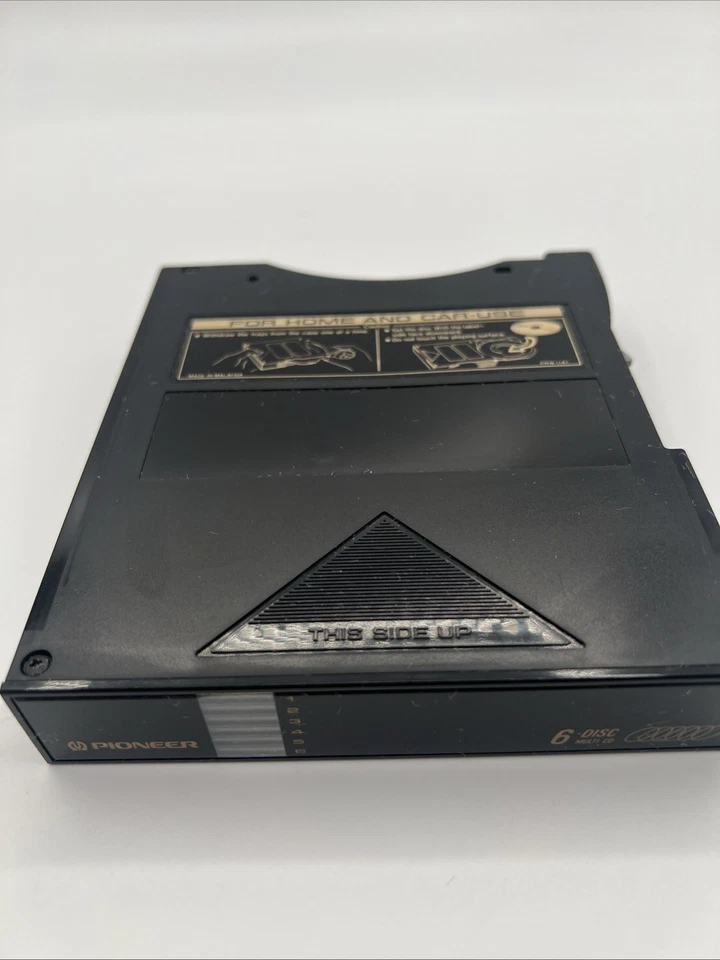 Pioneer Six CD Compact Disc Magazine JD-M300 Car & Home Use Original Box Manual - Image 3 of 4