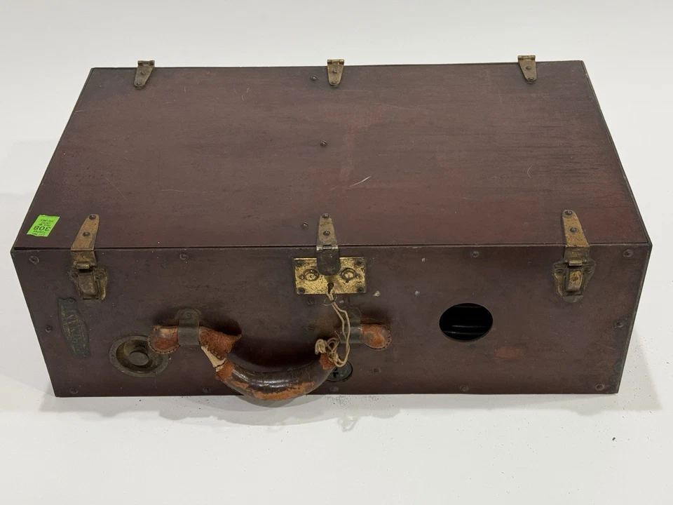 RARE! Portable Movie Projector GRAPHOSCOPE Portmanto 35mm In BAKELITE Case - Image 2 of 4