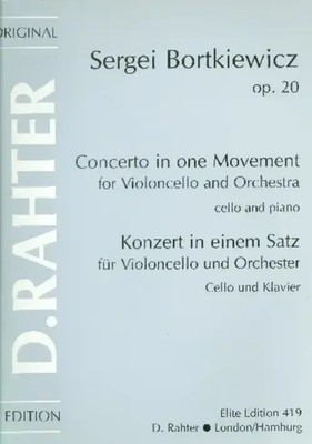 Concerto in one movement in C Minor op. 20 | Sergei Eduardovich Bortkiewicz