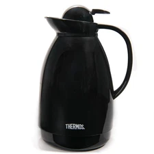 Thermos 1L Glass Vacuum Carafe - Black