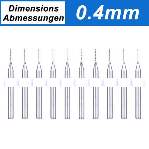 0.2-2.5mm PCB Micro Drill Bit Carbide Print Circuit Board Mill Bit 3.175mm Shank - Picture 14 of 35