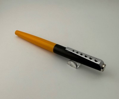 Montblanc Carrera Porsche Orange & Matte Black Steel Fountain Pen