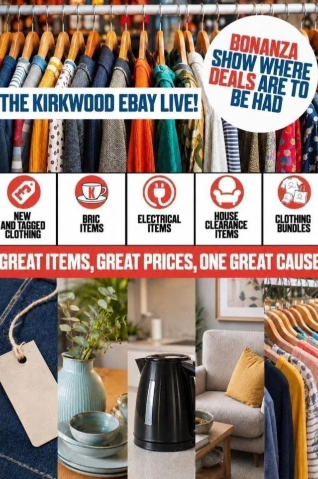 House Clearance, Clothing, Bric & Bundles - £1 Starts - THE KIRKWOOD