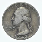 1942 Washington Quarter Estate Coin Collection *075