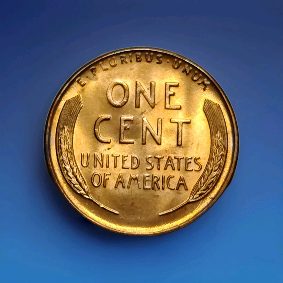 BU 1955 S Filled? Wheat Penny Lamination Error On Reverse Doubling On Obverse - Image 3 of 4