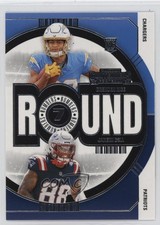 2024 Panini Contenders Round Numbers Brenden Rice Jaheim Bell #22 1of1
