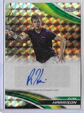 2025 Topps Chrome Tennis Ryan Harrison Geometric Refractor Auto Autograph B