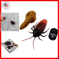 RC Cockroach Roach Remote Control Insect Car Realistic Animal Fake Electric K...