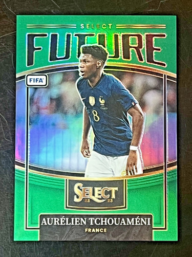 Aurelien Tchouameni #3 2022 Panini Select FIFA Future card